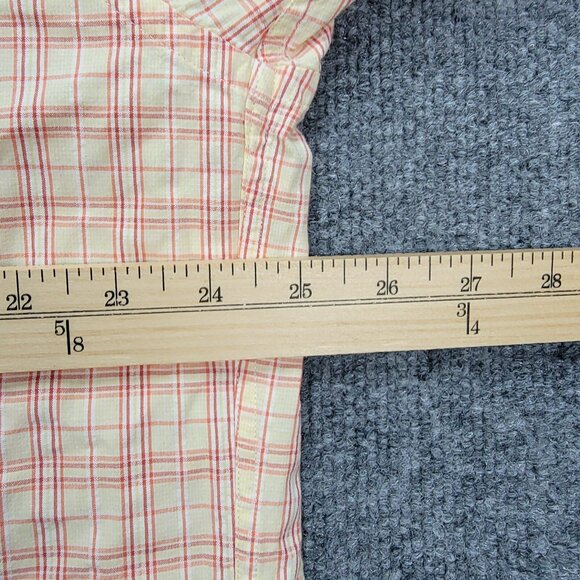 Brooks Brothers Shirt Mens Large/XL Orange Button Down Long Sleeve Preppy Casual - Picture 3 of 9